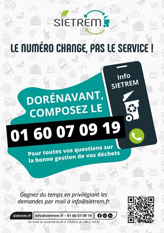 Le Sietrem change de numéro !