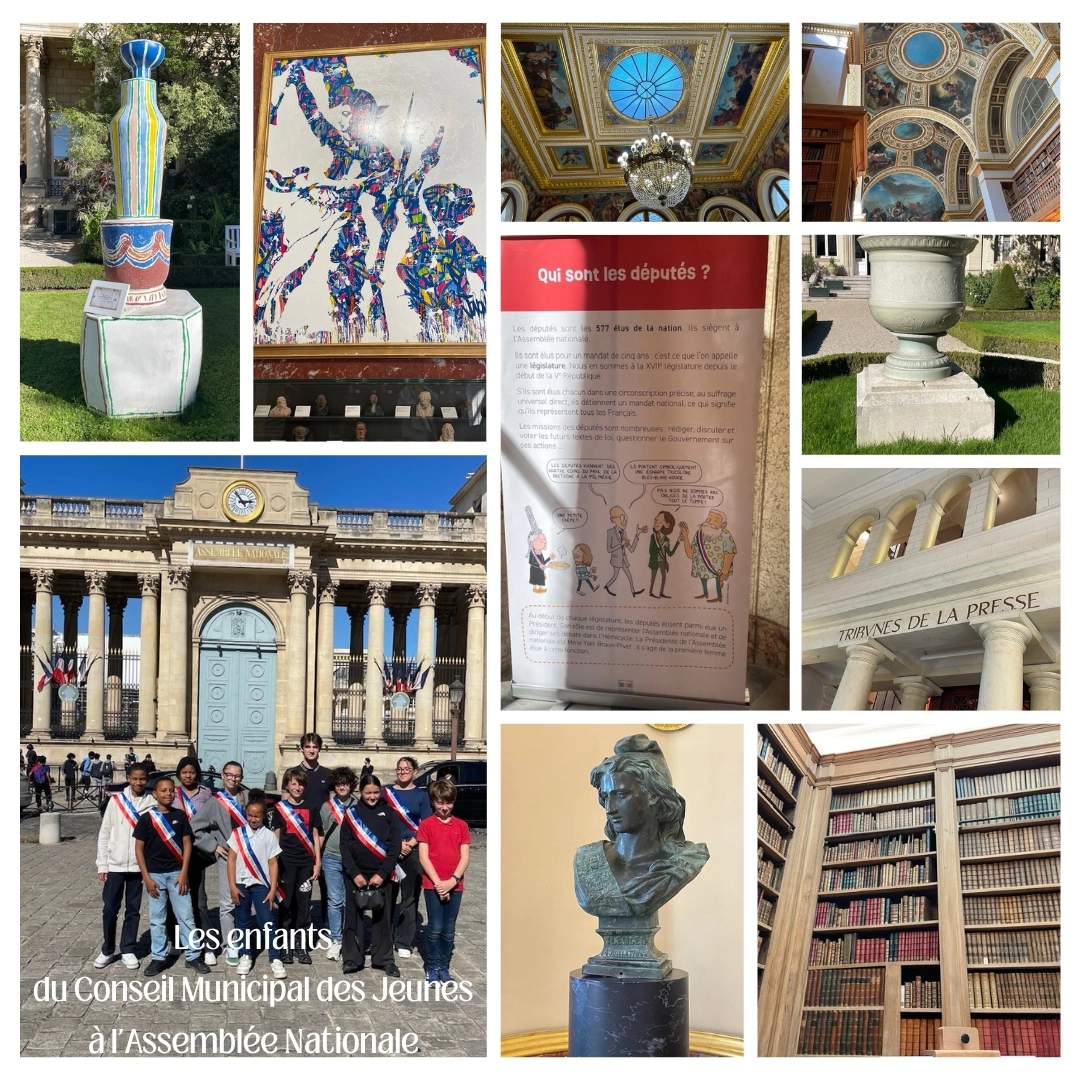 Le CMJ visite l’Assemblée Nationale