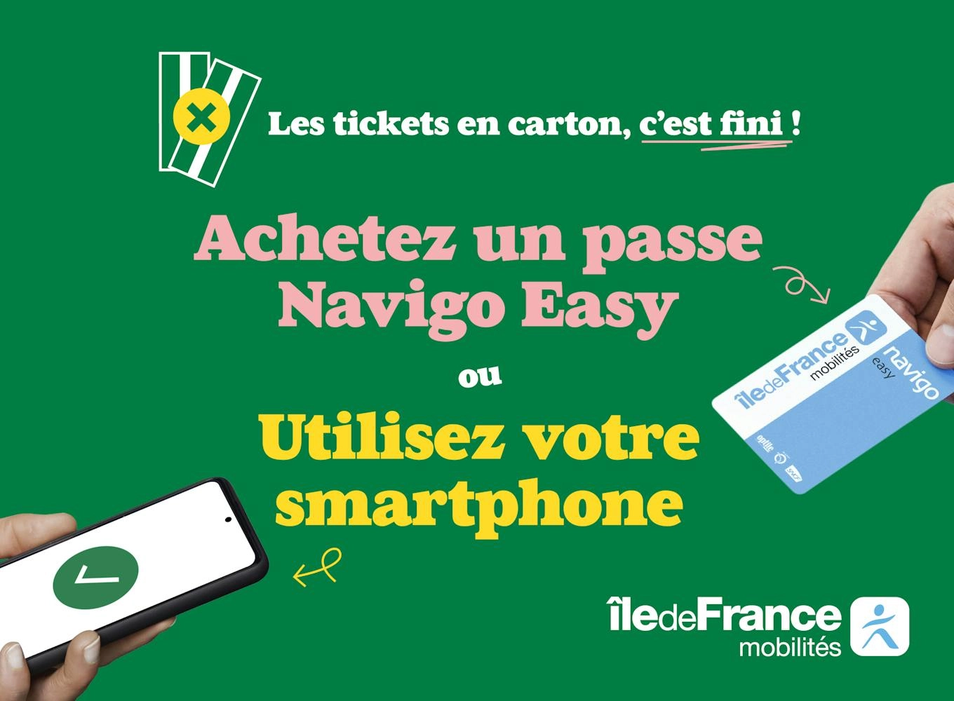 A partir du 1er mai, c&rsquo;est fini les tickets carton!